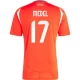 Camiseta Fútbol Chile Medel #17 Copa America 2024 Primera Hombre Equipación