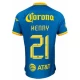 Camiseta Fútbol Club América 2023-24 Thierry Henry #21 Segunda Equipación Hombre