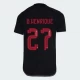 Camiseta Fútbol CR Flamengo B. Henrique #27 2023-24 Tercera Equipación Hombre