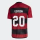 Camiseta Fútbol CR Flamengo Gerson #20 2023-24 Primera Equipación Hombre