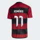 Camiseta Fútbol CR Flamengo Romario #11 2023-24 Primera Equipación Hombre