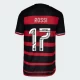 Camiseta Fútbol CR Flamengo Rossi #17 2024-25 Primera Equipación Hombre