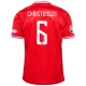 Camiseta Fútbol Dinamarca Christensen #6 2024 Primera Equipación Hombre