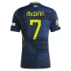 Camiseta Fútbol Escocia McGinn #7 Eurocopa 2024 Primera Hombre Equipación
