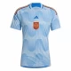 Camiseta Fútbol España Mundial 2022 Segunda Hombre Equipación