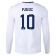 Camiseta Fútbol Estados Unidos Christian Pulisic #10 Copa America 2024 Primera Hombre Equipación Manga Larga
