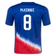 Camiseta Fútbol Estados Unidos Mckennie #8 Copa America 2024 Segunda Hombre Equipación