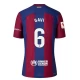 Camiseta Fútbol FC Barcelona Gavi #6 2023-24 Primera Equipación Hombre