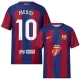 Camiseta Fútbol FC Barcelona Lionel Messi #10 2023-24 x Rolling Stones Primera Equipación Hombre