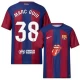 Camiseta Fútbol FC Barcelona Marc Guiu #38 2023-24 x Rolling Stones Primera Equipación Hombre