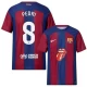 Camiseta Fútbol FC Barcelona Pedri #8 2024 x Rolling Stones Primera Equipación Hombre