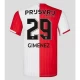 Camiseta Fútbol Feyenoord Gimenez #29 2023-24 Primera Equipación Hombre
