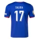 Camiseta Fútbol Francia Saliba #17 Eurocopa 2024 Primera Hombre Equipación