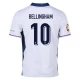 Camiseta Fútbol Inglaterra Jude Bellingham #10 Eurocopa 2024 Primera Hombre Equipación