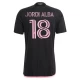 Camiseta Fútbol Inter Miami CF 2024-25 Jordi Alba #18 Segunda Equipación Hombre