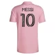 Camiseta Fútbol Inter Miami CF Lionel Messi #10 2023-24 Primera Equipación Hombre