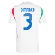 Camiseta Fútbol Italia DiMarco #3 Eurocopa 2024 Segunda Hombre Equipación