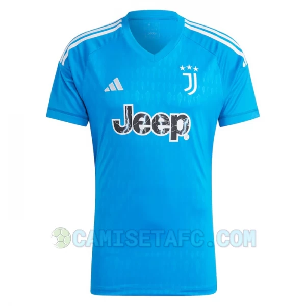 Camiseta Fútbol Juventus FC 2023-24 Portero Primera Equipación Hombre