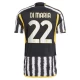 Camiseta Fútbol Juventus FC Ángel Di María #22 2023-24 Primera Equipación Hombre