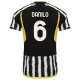 Camiseta Fútbol Juventus FC Danilo #6 2023-24 Primera Equipación Hombre