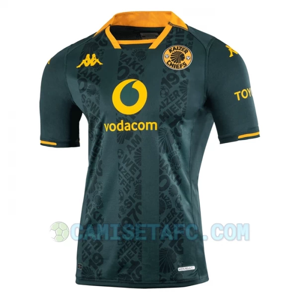 Camiseta Fútbol Kaizer Chiefs 2023-24 Segunda Equipación Hombre