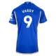 Camiseta Fútbol Leicester City Jamie Vardy #9 2023-24 Primera Equipación Hombre
