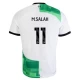 Camiseta Fútbol Liverpool FC 2023-24 Mohamed Salah #11 Segunda Equipación Hombre