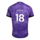 Camiseta Fútbol Liverpool FC Cody Gakpo #18 2023-24 Tercera Equipación Hombre