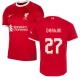 Camiseta Fútbol Liverpool FC Darwin #27 2023-24 UCL Primera Equipación Hombre