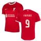 Camiseta Fútbol Liverpool FC Firmino #9 2023-24 UCL Primera Equipación Hombre