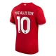 Camiseta Fútbol Liverpool FC Mac Allister #10 2023-24 Primera Equipación Hombre