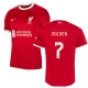 Camiseta Fútbol Liverpool FC Milner #7 2023-24 UCL Primera Equipación Hombre