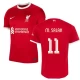 Camiseta Fútbol Liverpool FC Mohamed Salah #11 2023-24 UCL Primera Equipación Hombre