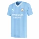 Camiseta Fútbol Manchester City Kevin De Bruyne #17 2023-24 Primera Equipación Hombre