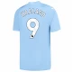 Camiseta Fútbol Manchester City Erling Haaland #9 2023-24 Primera Equipación Hombre