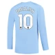 Camiseta Fútbol Manchester City Jack Grealish #10 2023-24 Primera Equipación Hombre Manga Larga