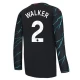 Camiseta Fútbol Manchester City Kyle Walker #2 2023-24 Tercera Equipación Hombre Manga Larga