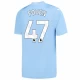 Camiseta Fútbol Manchester City Phil Foden #47 2023-24 Primera Equipación Hombre