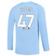 Camiseta Fútbol Manchester City Phil Foden #47 2023-24 Primera Equipación Hombre Manga Larga