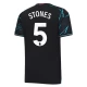 Camiseta Fútbol Manchester City Stones #5 2023-24 Tercera Equipación Hombre