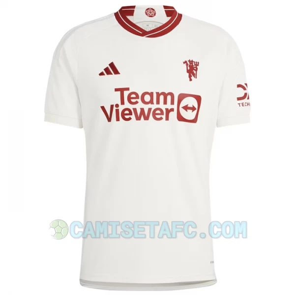 Camiseta Fútbol Manchester United Casemiro #18 2023-24 Tercera Equipación Hombre