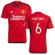 Camiseta Fútbol Manchester United Emiliano Martínez #6 2023-24 UCL Primera Equipación Hombre