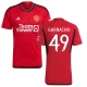 Camiseta Fútbol Manchester United Garnacho #49 2023-24 UCL Primera Equipación Hombre