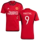 Camiseta Fútbol Manchester United Martial #9 2023-24 UCL Primera Equipación Hombre