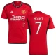 Camiseta Fútbol Manchester United Mason Mount #7 2023-24 UCL Primera Equipación Hombre