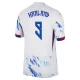 Camiseta Fútbol Noruega 2024 Erling Haaland #9 Segunda Equipación Hombre