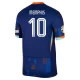 Camiseta Fútbol Países Bajos Memphis Depay #10 Eurocopa 2024 Segunda Hombre Equipación
