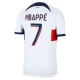 Camiseta Fútbol Paris Saint-Germain PSG 2023-24 Kylian Mbappé #7 Segunda Equipación Hombre