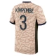 Camiseta Fútbol Paris Saint-Germain PSG Kimpembe #3 2024-25 Fourth Equipación Hombre