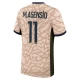 Camiseta Fútbol Paris Saint-Germain PSG M. Asensio #11 2024-25 Fourth Equipación Hombre